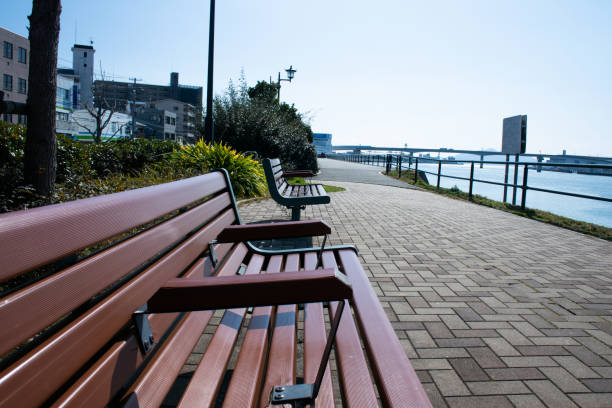 istock Landscape along the river in Hiroshima Prefecture 1212143439