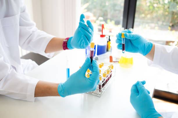 istock Team Scientists are experimenting with laboratories to compare vaccines to treat epidemics. 1212144611