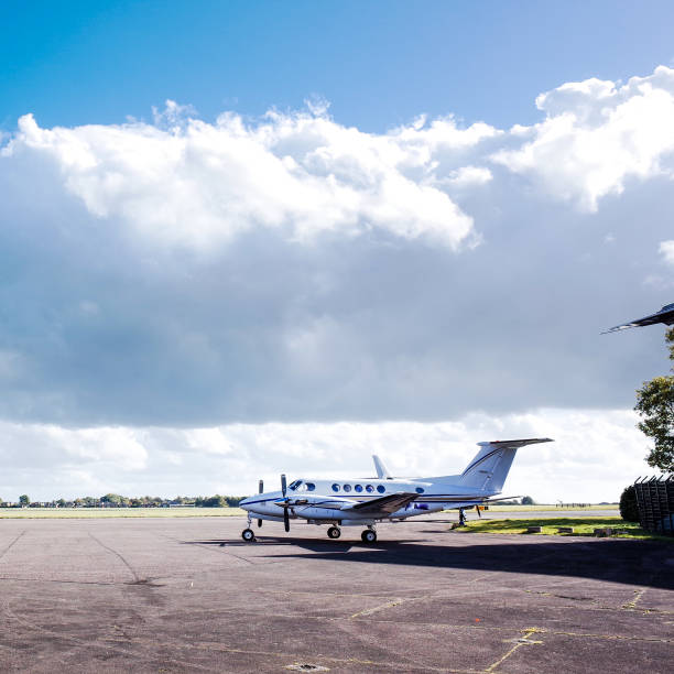 istock very light jet resting on the ground 1212150255