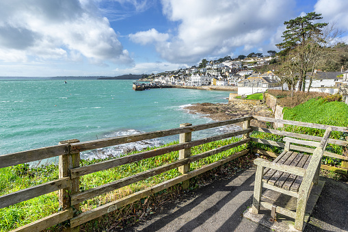 St Mawes on the Roseland Peninsula in Cornwall England