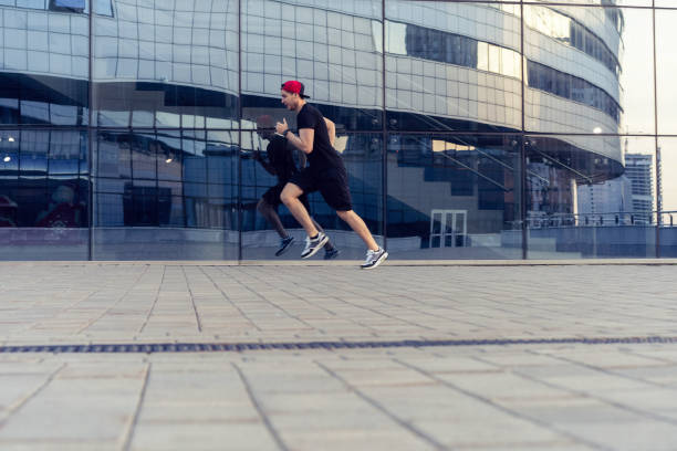 istock Fit athlete running outdoors to stay healthy 1212164419