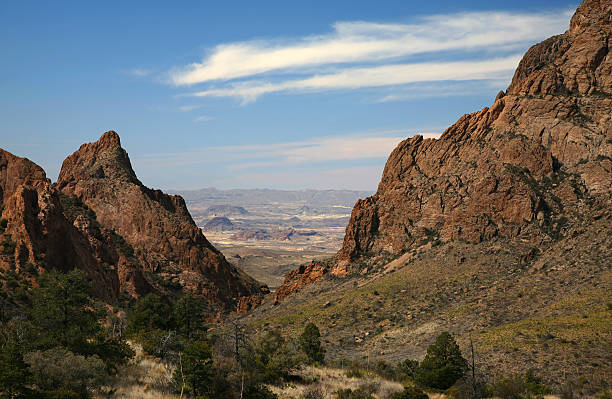 Window in Chisos Basin, Big Bend National Park