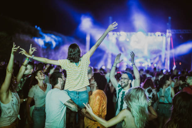 istock Fun on music festival! 1212168212