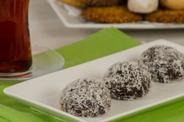 istock Types of cookies in Turkish cuisine 1212170009