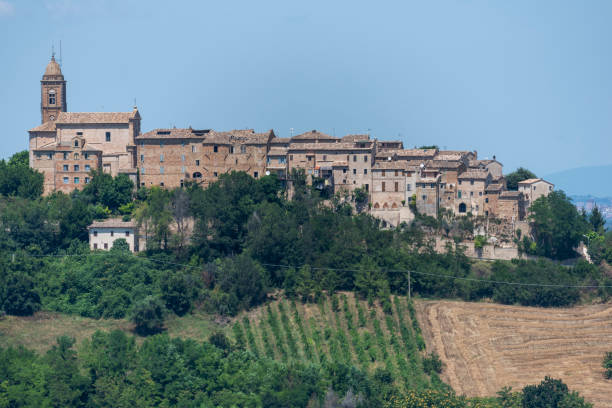 istock Petritoli, old village in Marches, Italy 1212170620