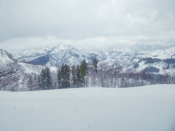 istock Watching the snow and skiing 1212173110