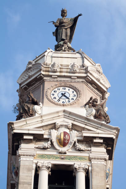istock Basilica of St. Alexander bell tower in Bergamo 1212178988