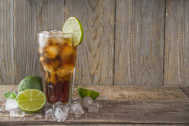 istock Rum and cola Cuba Libre cocktail 1212190120