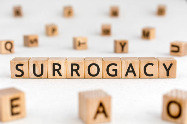 istock Surrogacy - word from wooden blocks with letters 1212191433