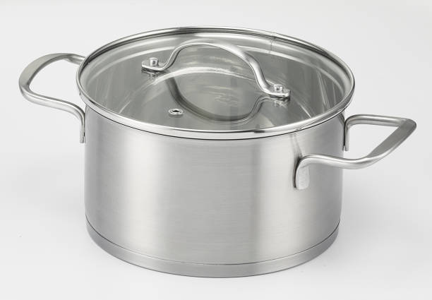 istock saucepan and cookware set on the white background 1212193164