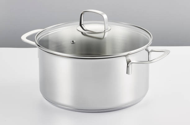 istock saucepan and cookware set on the white background 1212193345