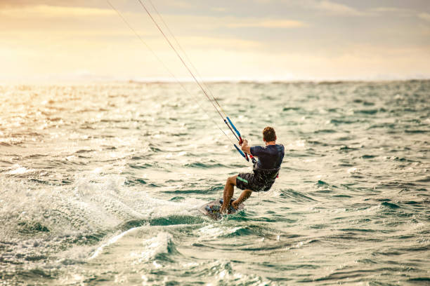 istock Best Kite surfing experience at Mauritius island. 1212196501