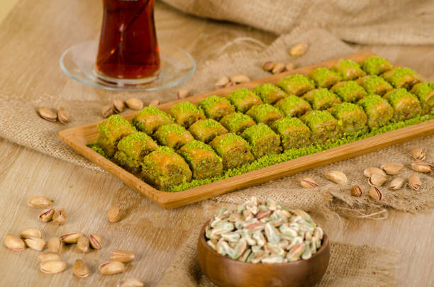 istock Baklava varieties from Turkish cuisine 1212197520