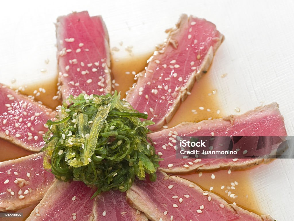 Ahi-Thunfisch - Lizenzfrei Ansicht aus erhöhter Perspektive Stock-Foto