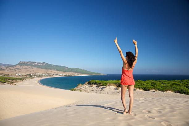 istock greeting Bolonia beach 121220451