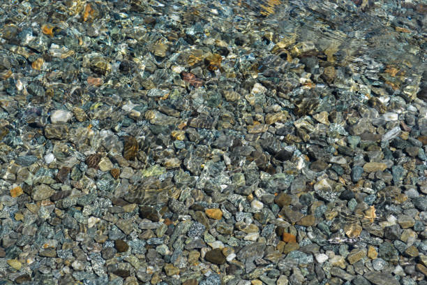 istock Gravel under the crystal clear water 1212209184