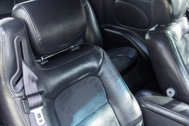 istock black leather car seats, combination leather. 1212211482