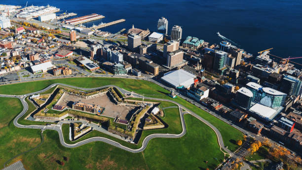 istock Aerial View of Halifax 1212214872
