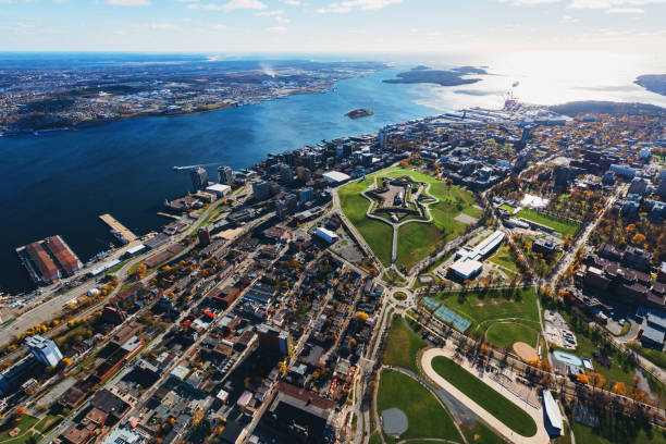 istock Aerial View of Halifax 1212214878