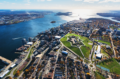 Vista aérea de Halifax photo