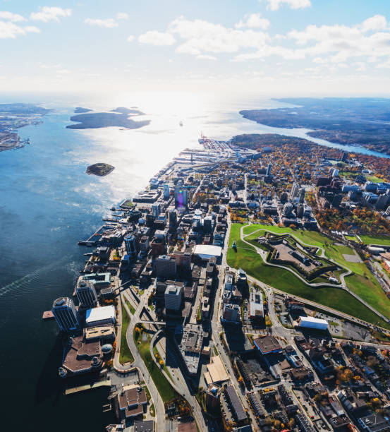 istock Aerial View of Halifax 1212214888