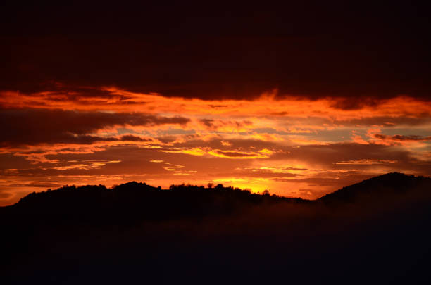 istock Italian sunsets - Fumone 1212222805