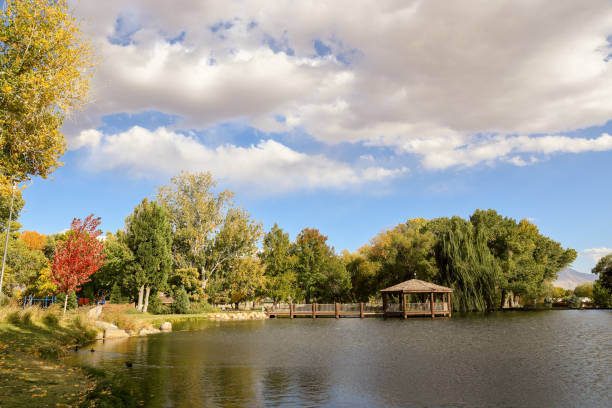 istock peaceful afternoon at Bishop, California 1212224565
