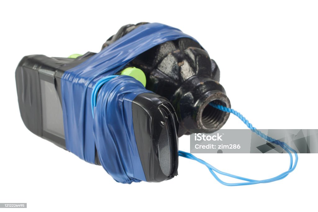 Ied Explode Improvised Explosive Device From Hand Grensde Stock Photo - Download ...