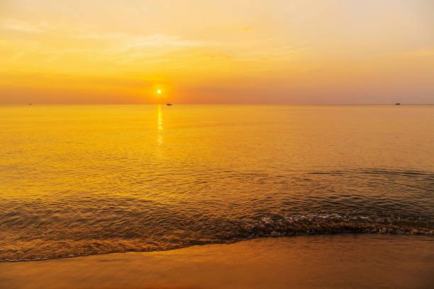 istock sea at sunset clouds morning sky 1212226985