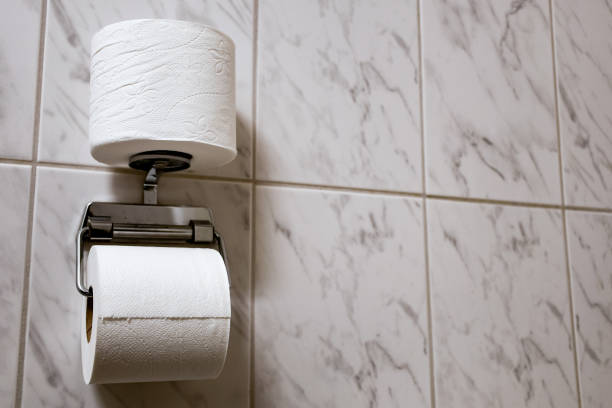 istock Rolls of Toilet Paper 1212228005