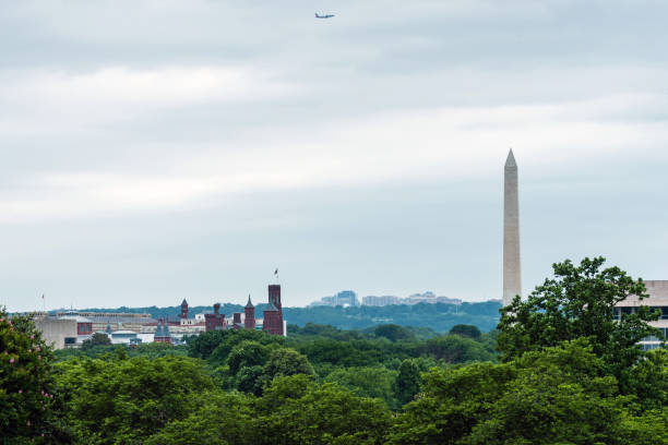 istock Panoramic view of Washington DC from the Capitol Building - image 1212235331