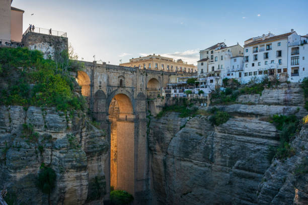 istock The new Ronda bridge 1212235636