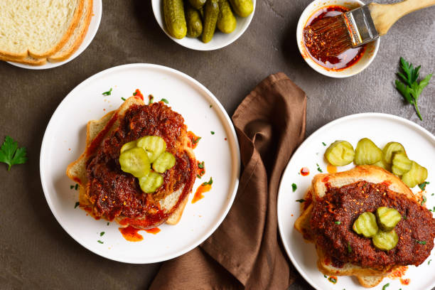istock Nashville style hot chicken 1212235917