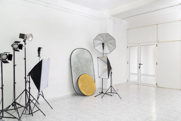 istock Photo Studio and Lighting equipment 1212239798