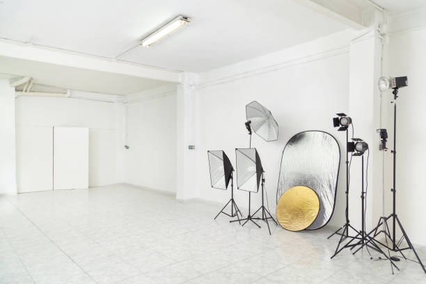 istock Photo Studio and Lighting equipment 1212239803