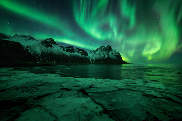 istock Northern Lights above Stokknes, Iceland 1212241326