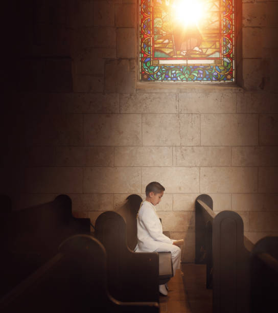 istock Young kid searching for Christ 1212249947