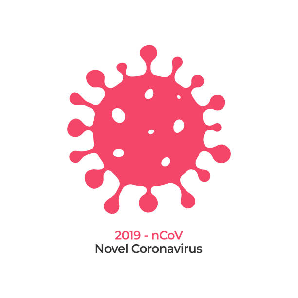 illustrations, cliparts, dessins animés et icônes de coronavirus cell icon vector design sur le fond blanc. - vecteur de maladies