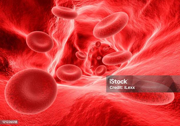 Células Sanguíneas En La Vena Foto de stock y más banco de imágenes de Asistencia sanitaria y medicina - Asistencia sanitaria y medicina, Biología, Ciencia