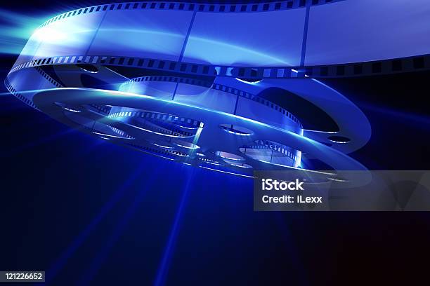 Magic Movie Abstract Background Stock Photo - Download Image Now - Backgrounds, Film Premiere, Film Reel