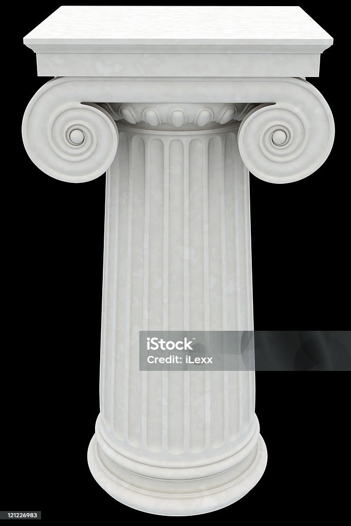 Antico colonna. XXXL - Foto stock royalty-free di Colonna architettonica