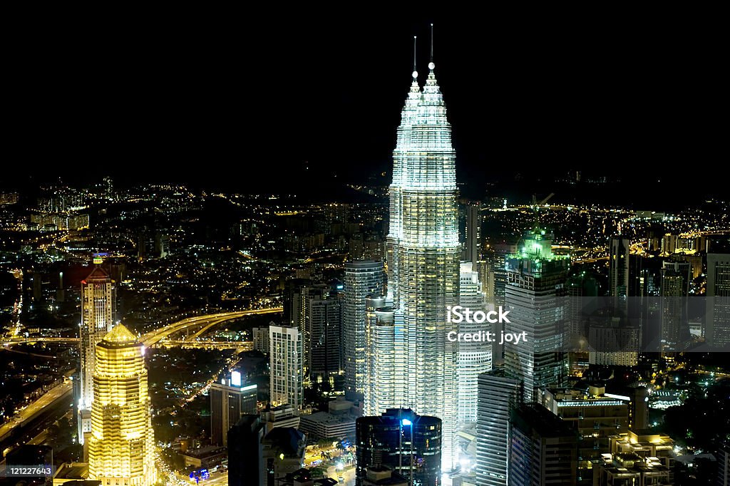 Kuala Lumpur - Foto de stock de Alto - Descrição Geral royalty-free
