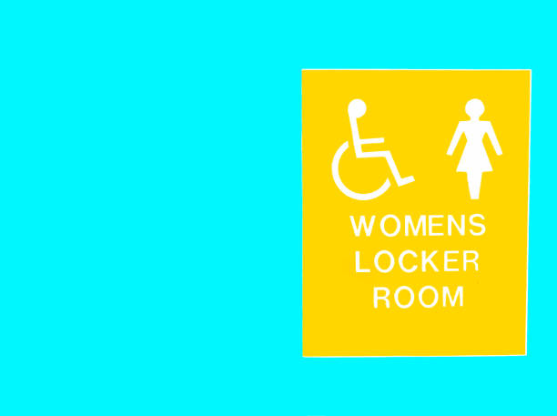 istock Women’s Locker Room Sign 1212279055
