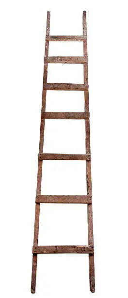 Photo of Old wooden ladder