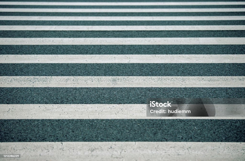 Empty Zebra Empty Zebra Crossing Background Stock Photo - Download Image Now ...