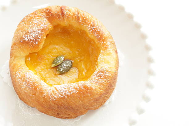 istock Pumpkin Danish pastry for gourmet breakfast 1212287120