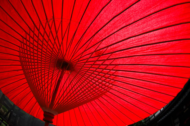 istock Bright red umbrella of the image 1212288679