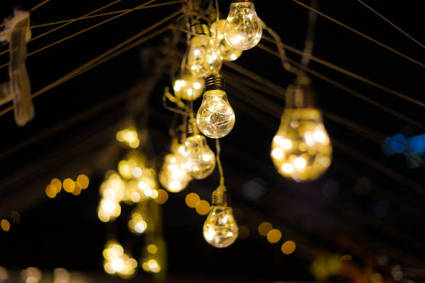 istock Stylish image of the light bulb (incandescent lamp) 1212289756