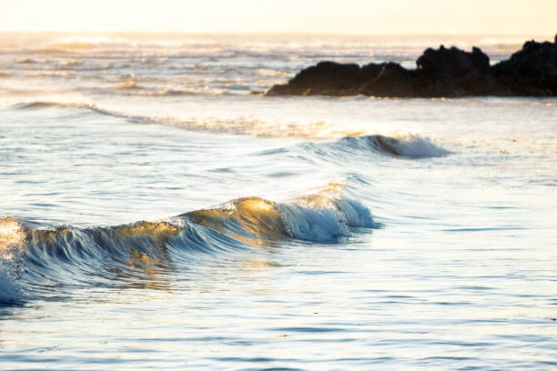 istock Ocean waves crashing towards shore 1212295303