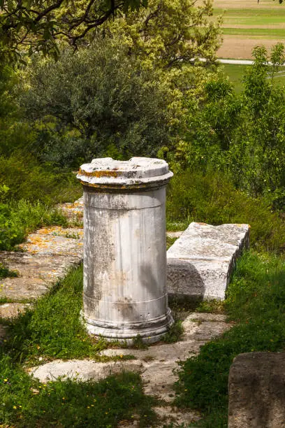 Photo of Ruins of the ancient Greek city of Troy, Turkey